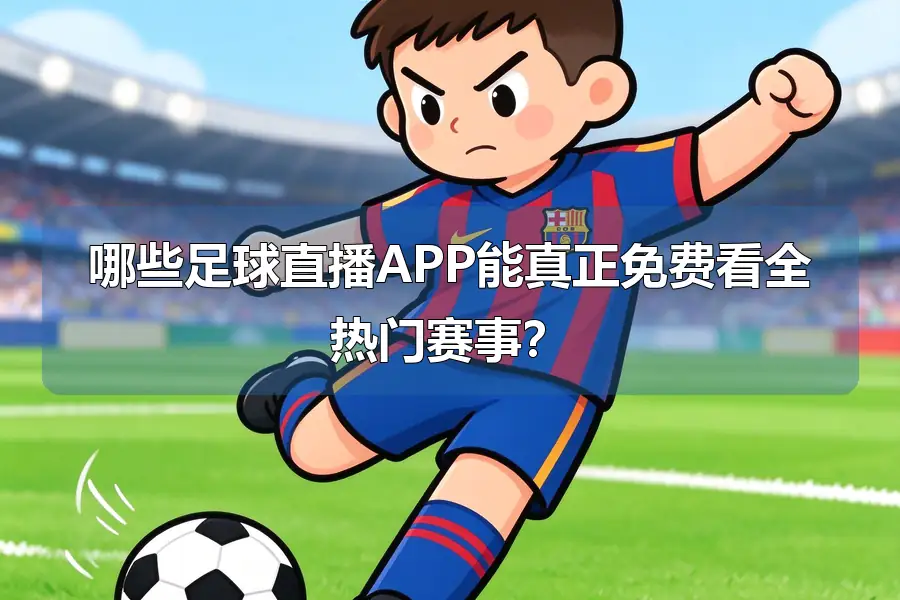 哪些足球直播APP能真正免费看全热门赛事?