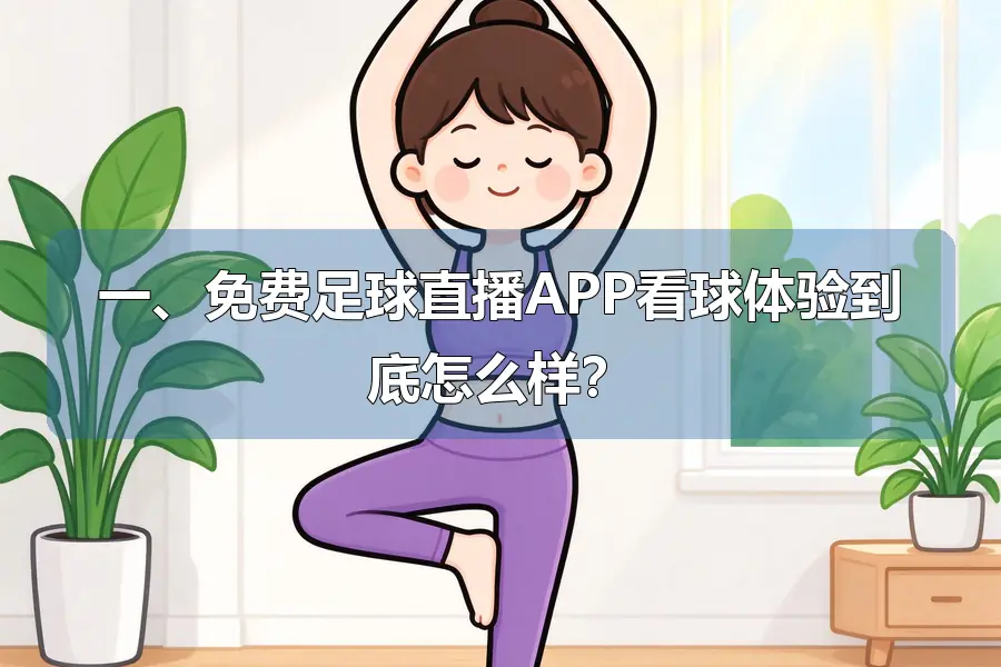 一、免费足球直播APP看球体验到底怎么样?